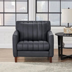 Hydeline Ennis set van topnerfleer met bank, loveseat en fauteuil – bank, loveseat, fauteuil