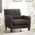 Hydeline Ennis set van topnerfleer met bank, loveseat en fauteuil – bank, loveseat, fauteuil