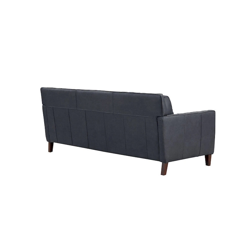 Hydeline Ennis set van topnerfleer met bank, loveseat en fauteuil – bank, loveseat, fauteuil