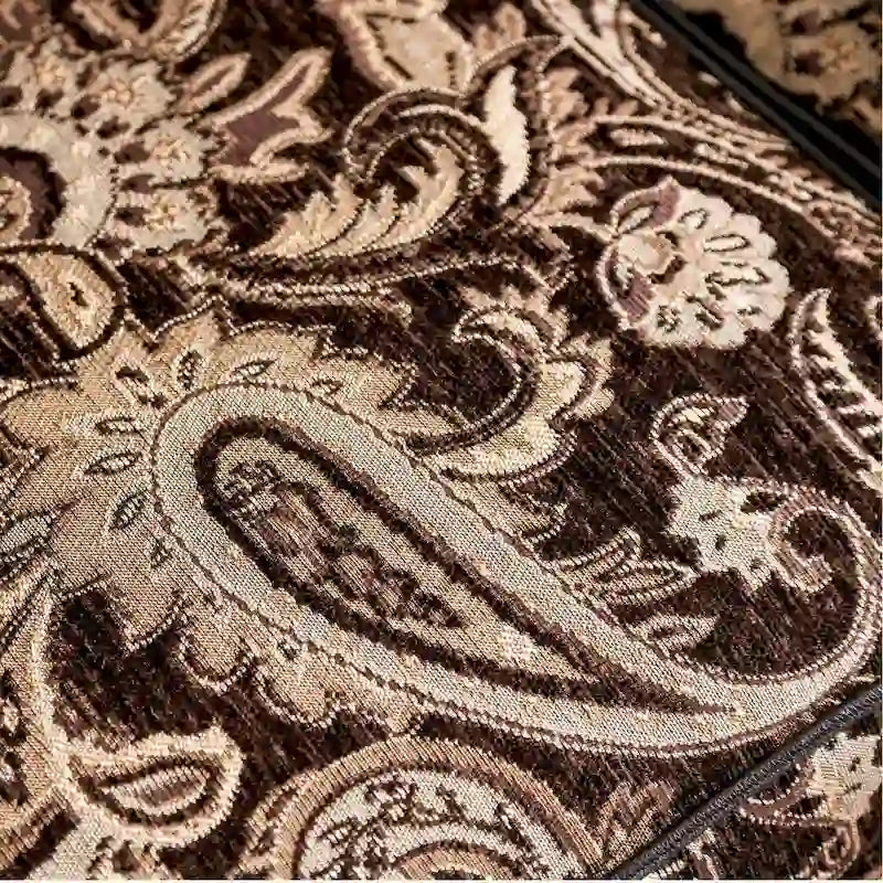 Juego tradicional de sala de estar de 2 piezas Dayaram marrón de Gracewood Hollow