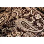 Loveseat tradicional Dayaram de chenilla marrón semirrígida de Gracewood Hollow