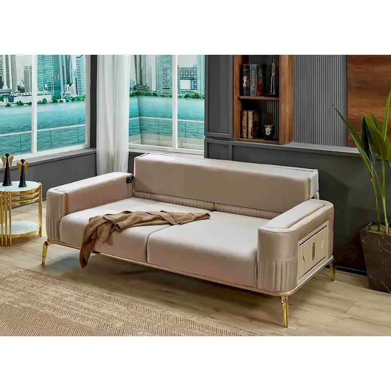 Armony One bank, één loveseat, één fauteuil voor de woonkamer