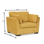 Roundhill Furniture Clareen 3-teiliges Wohnzimmer-Set, Sofa, Zweisitzer und Cutler-Sessel