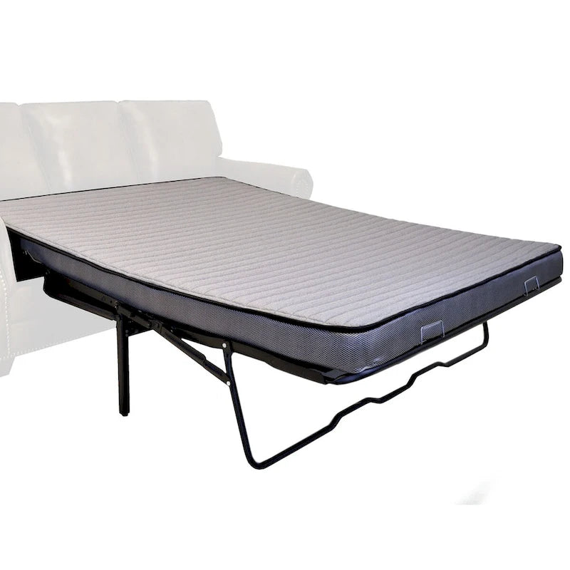 Conjunto fabricado en EE. UU. de sofá cama y dos sillas de tela de gamuza sintética marrón rústico Rancho