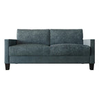 CraftPorch 3-teiliges Wohnzimmer-Set aus Cord, im Mid-Century-Modern-Stil, mit Samtbezug