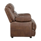 Worthington 3-teiliges Sofa-Set, dunkelbraun gepolstert