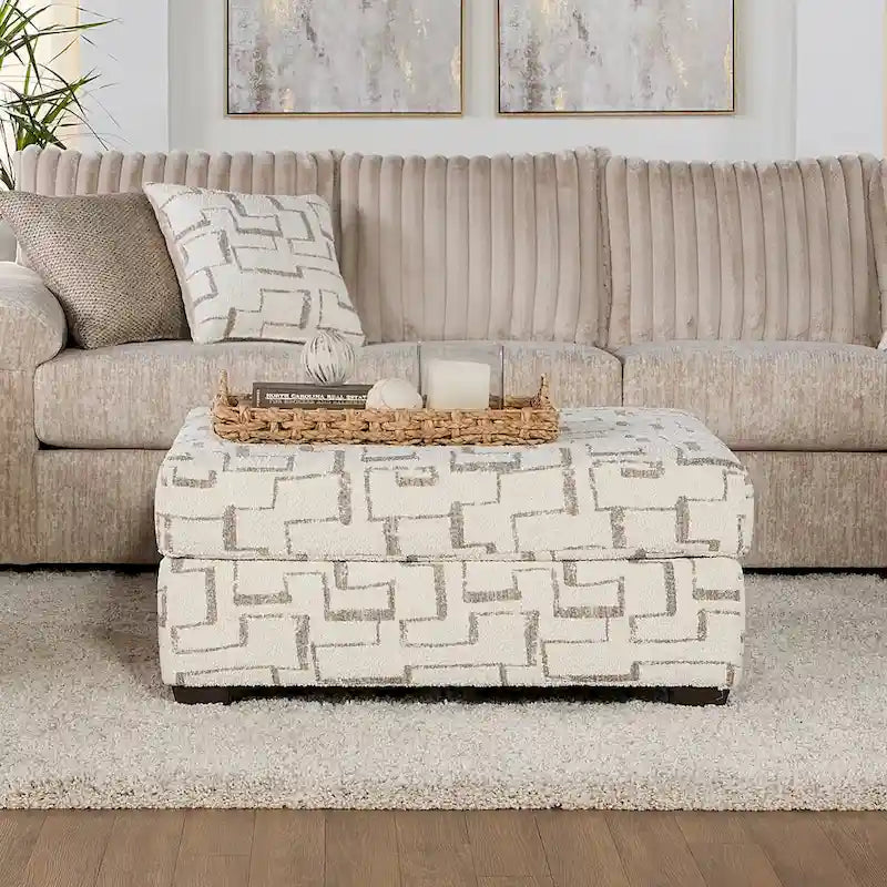 Roundhill Furniture Nason Wide Wale Corduroy Living Room 4-Piece Sofa Set