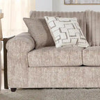 Roundhill Furniture Nason Wide Wale Corduroy Living Room 4-Piece Sofa Set