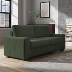 Nowoczesna sofa 80 z tapicerowaną tkaniną, 3-osobowa