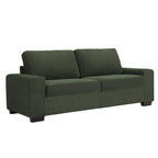 Nowoczesna sofa 80 z tapicerowaną tkaniną, 3-osobowa