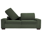 Nowoczesna sofa 80 z tapicerowaną tkaniną, 3-osobowa