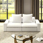 90.56 modulares Cloud-Sofa mit Bezug – Zweisitzer