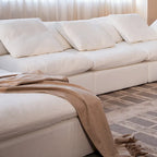 90.56 modulares Cloud-Sofa mit Bezug – Zweisitzer