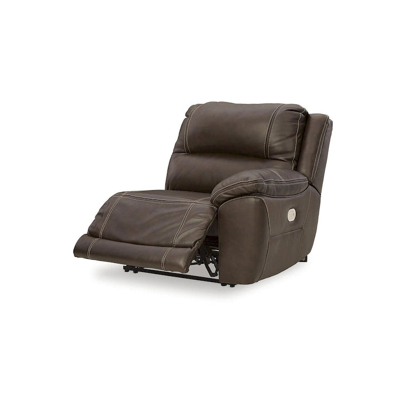 Canapé d’angle inclinable électrique 3 pièces avec console Dunleith de Signature Design by Ashley