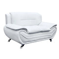 Michael Segura loveseat van kunstleer