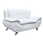 Michael Segura loveseat van kunstleer