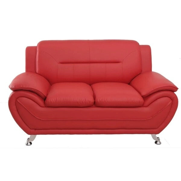Michael Segura loveseat van kunstleer