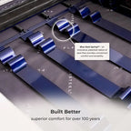 Crew leren elektrische relax-tweezitsbank met zero-gravityfunctie, console, elektrische hoofdsteunen en lendensteun van Flexsteel