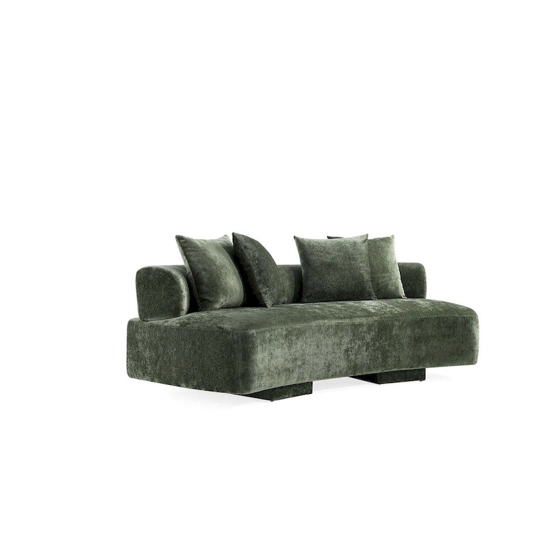 Manhattan Comfort 2-osainen moderni Verandah-chenille-monikäyttösohvasetti