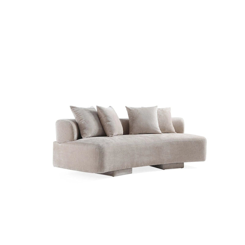 Manhattan Comfort 2-osainen moderni Verandah-chenille-monikäyttösohvasetti