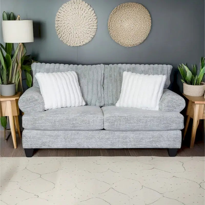 Roundhill Oasis 2-teiliges Wohnzimmer-Set, Sofa und Zweisitzer
