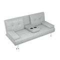 Funktionales Schlafsofa, Klappsofa, Klappbett, Leder