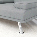 Funktionales Schlafsofa, Klappsofa, Klappbett, Leder